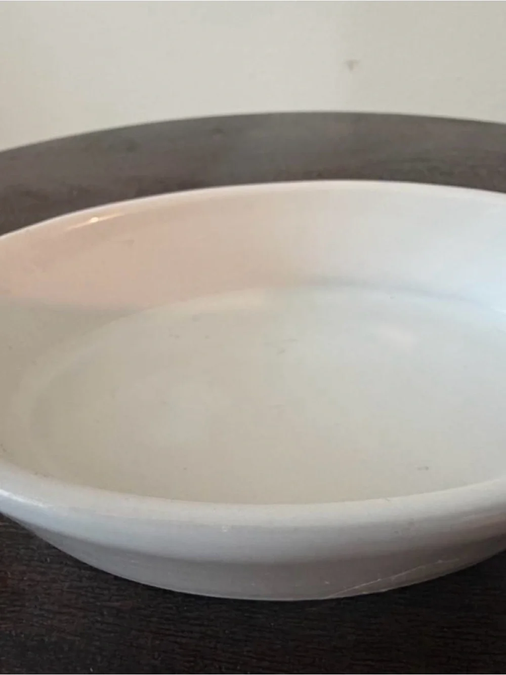 La Marque White Ceramic Baking Dish with Handle - Home Kitchen